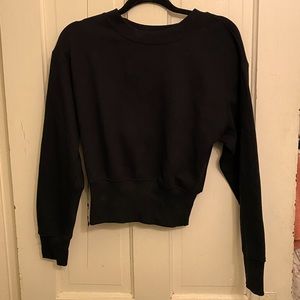 Zara Crewneck w/banded waist